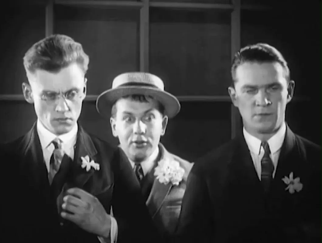 The Adventures of the Three Reporters scene