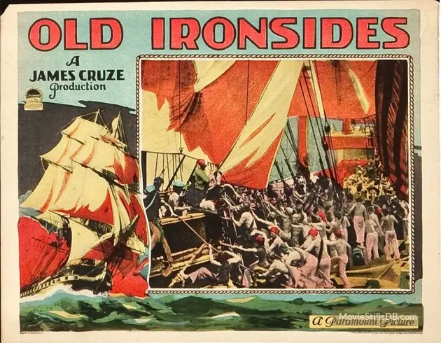 Old Ironsides scene