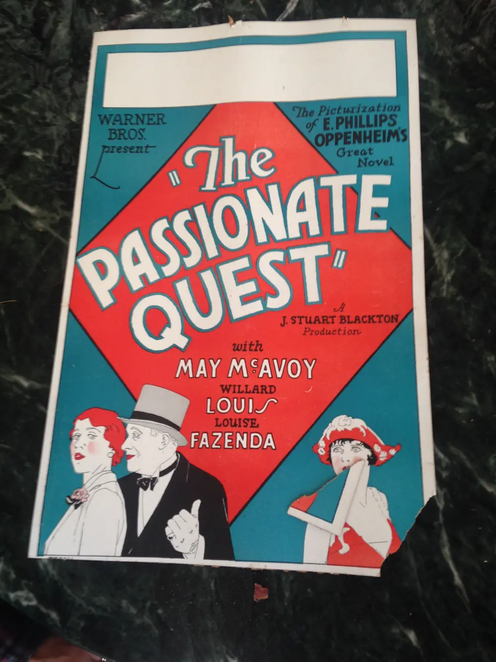 The Passionate Quest scene