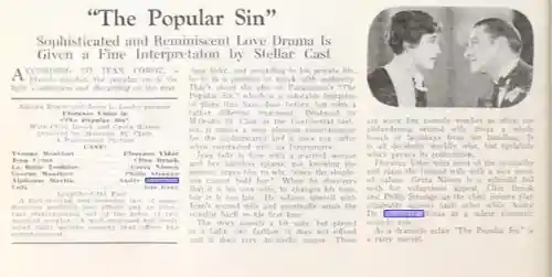 The Popular Sin photo