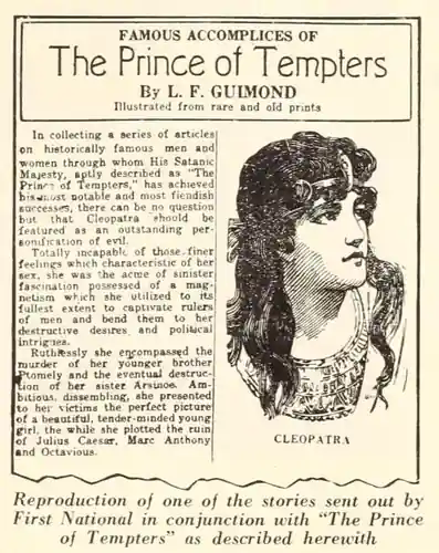 The Prince of Tempters scene