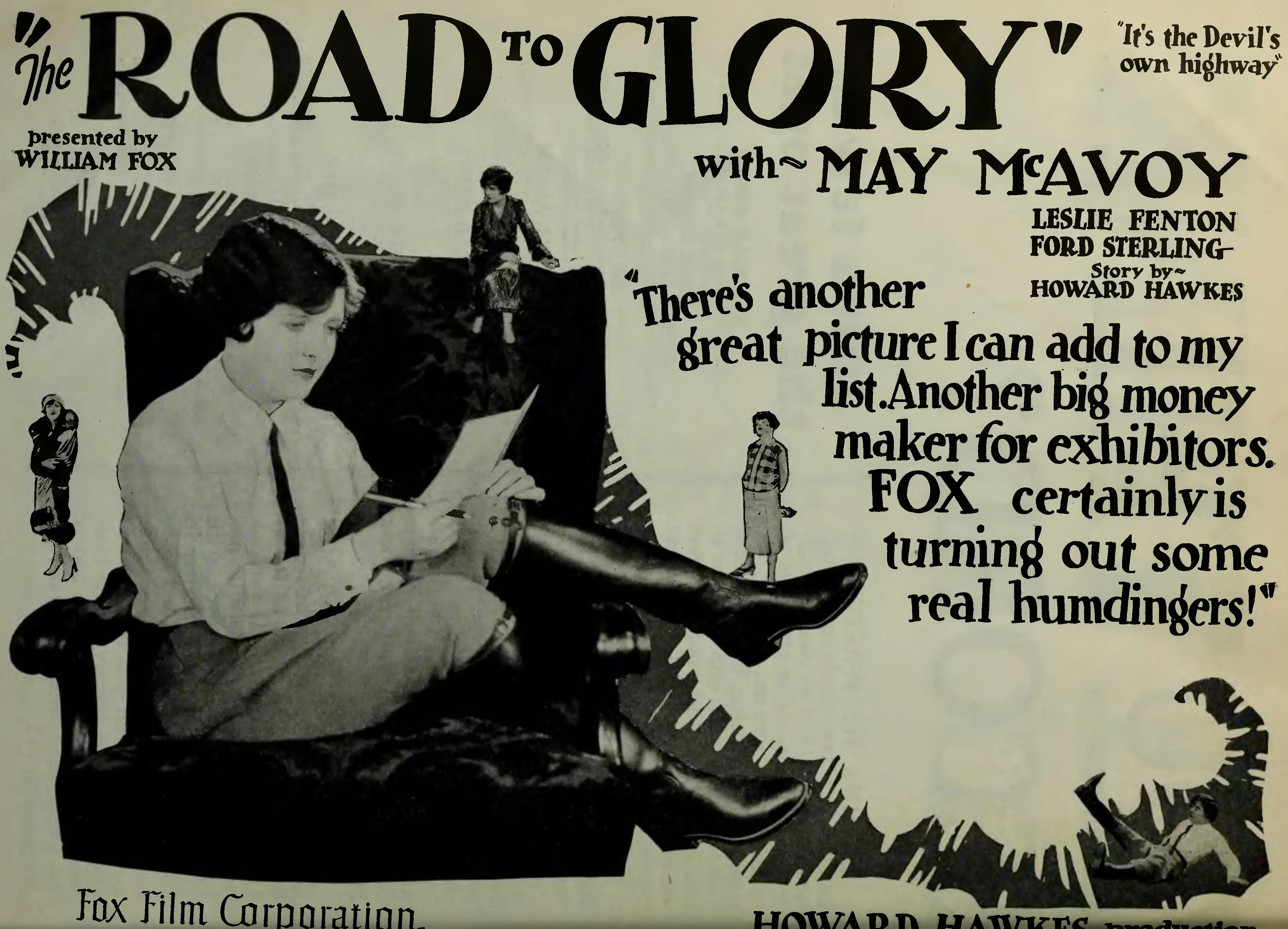The Road to Glory scene