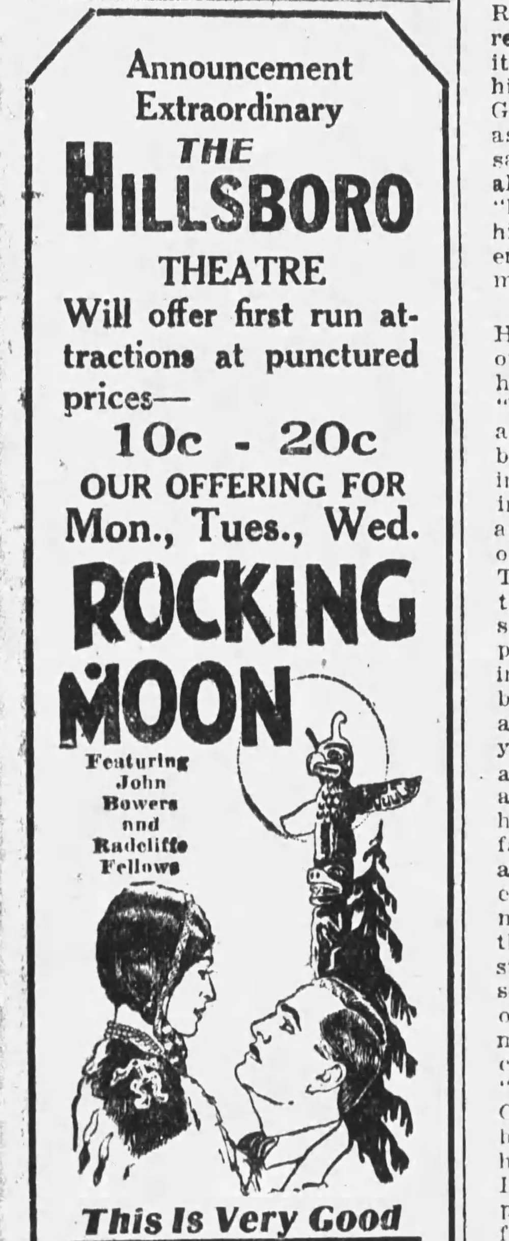 Rocking Moon scene