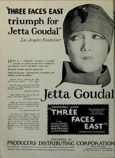 Three Faces East scene