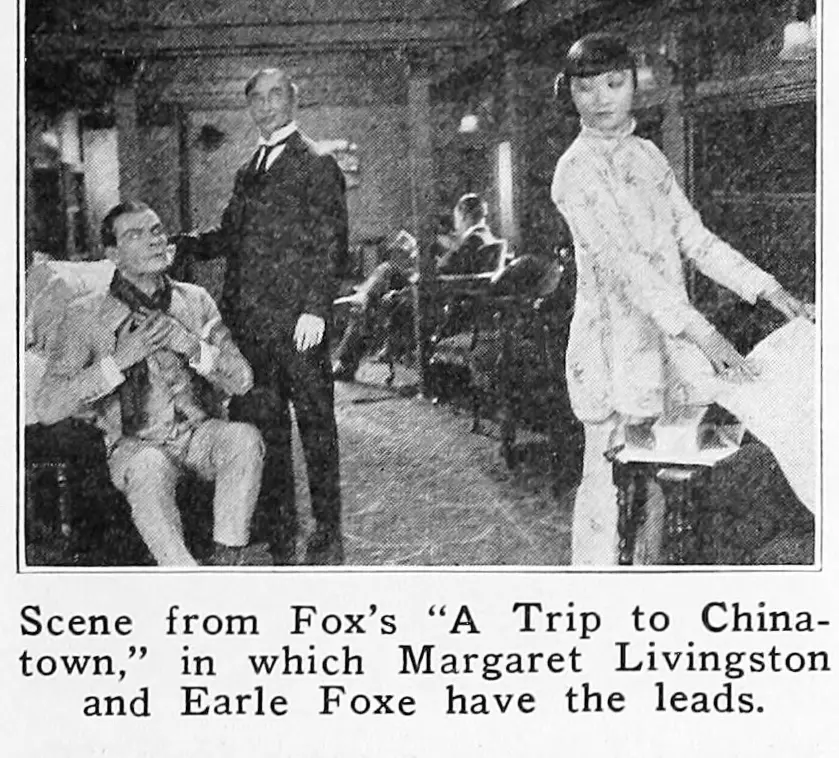 A Trip to Chinatown scene