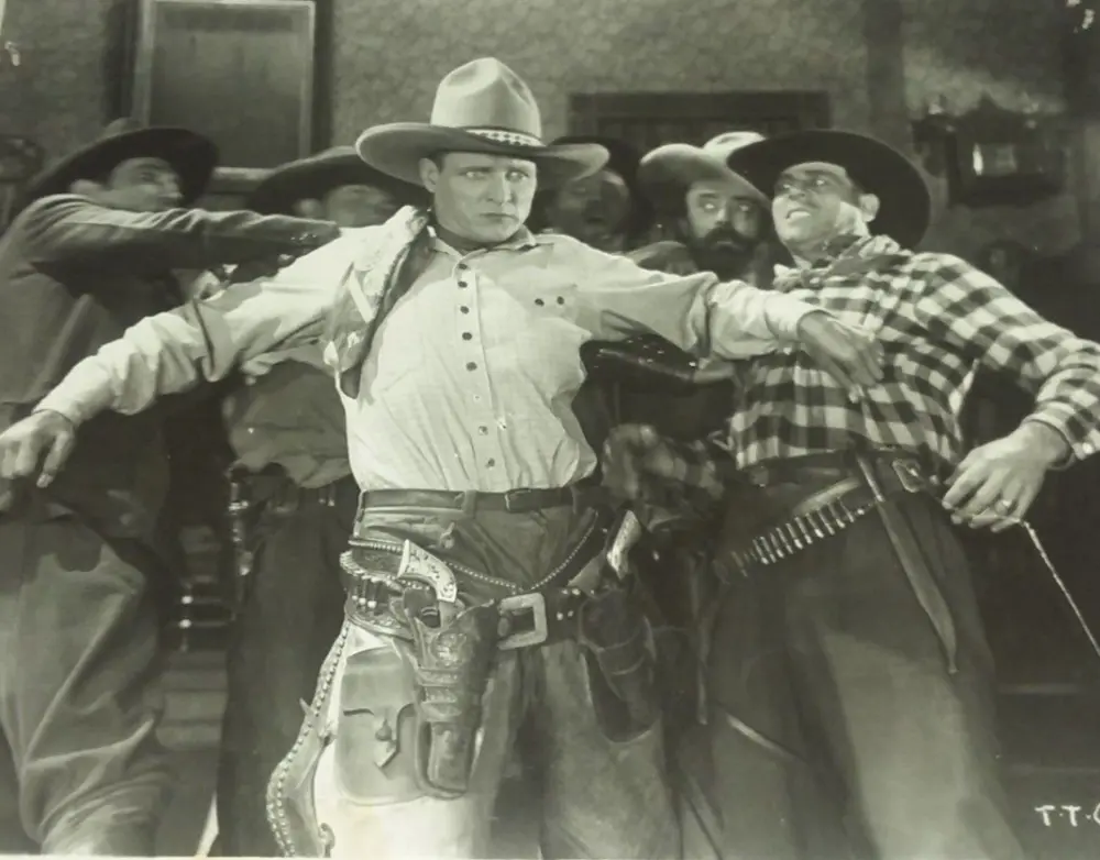 The Two-Gun Man scene