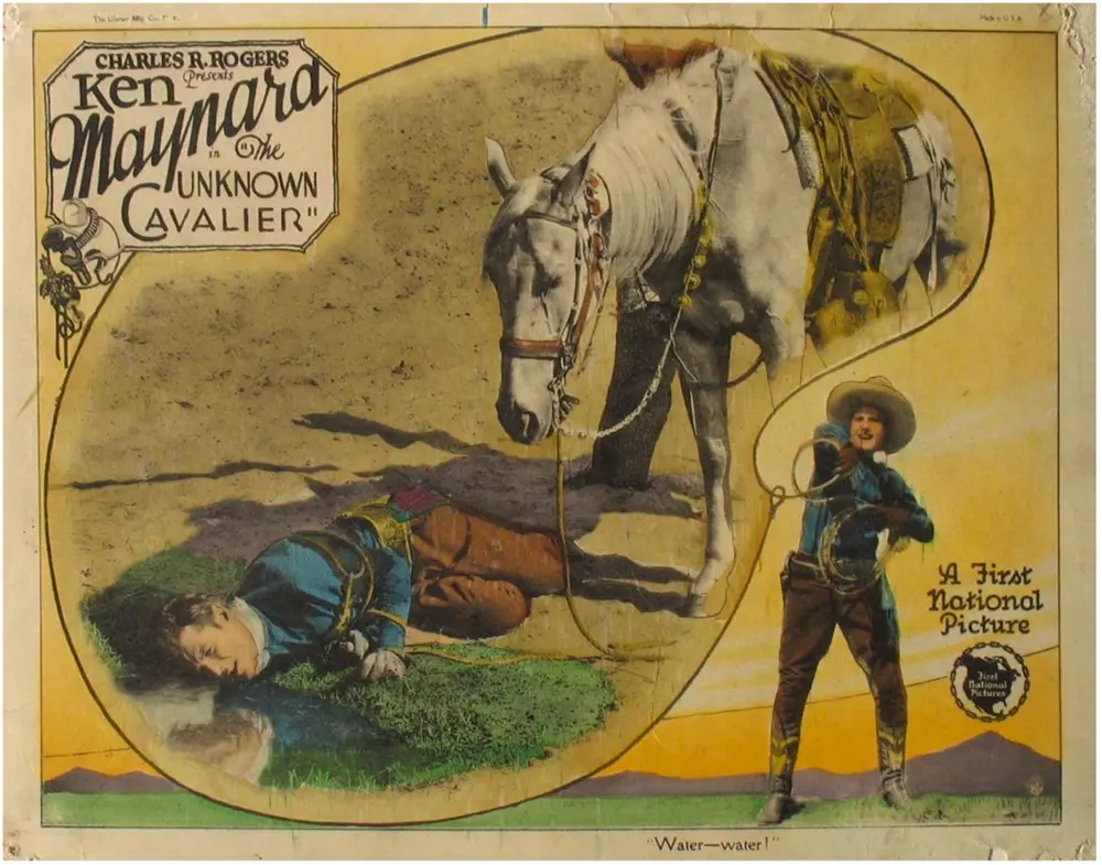 The Unknown Cavalier scene