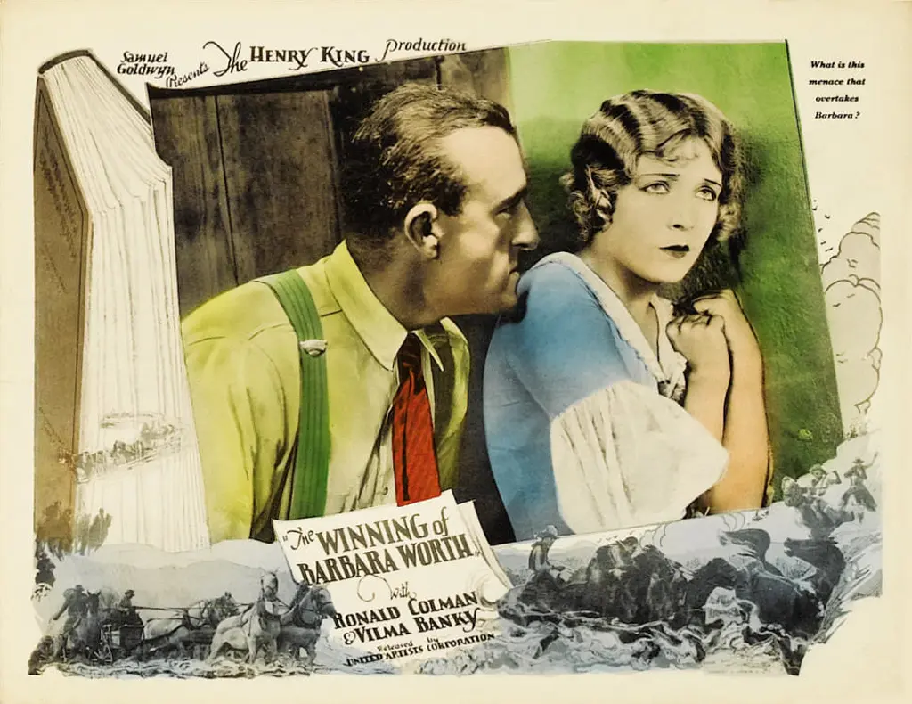 The Winning of Barbara Worth scene