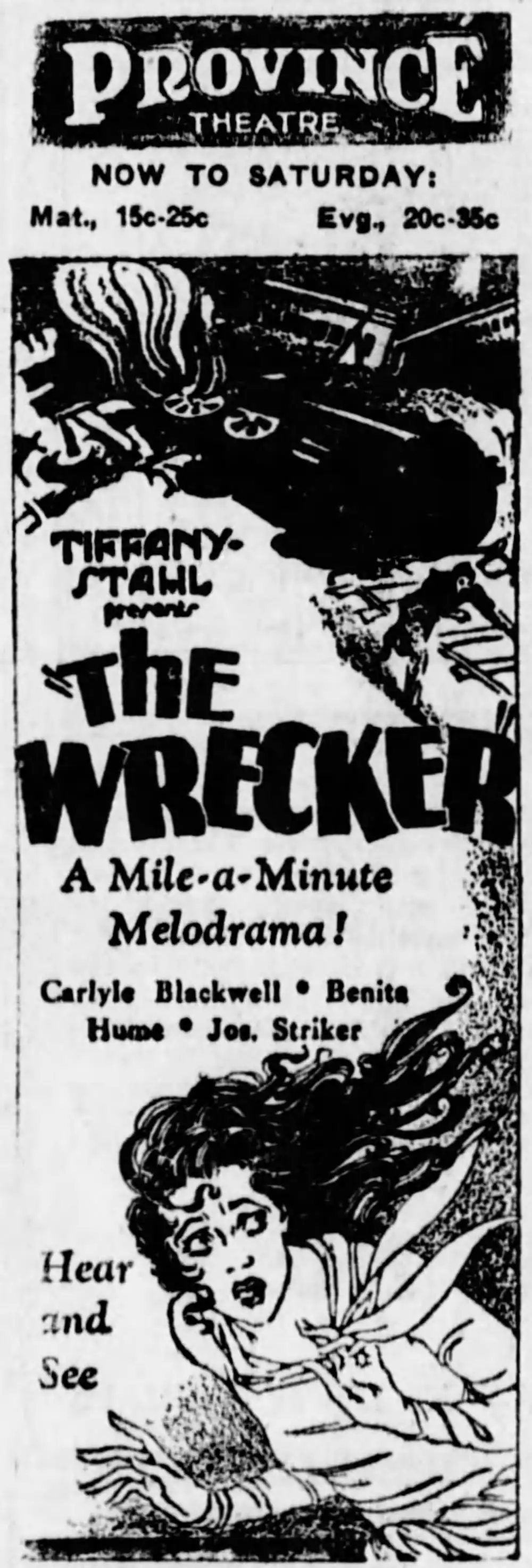 The Wrecker scene