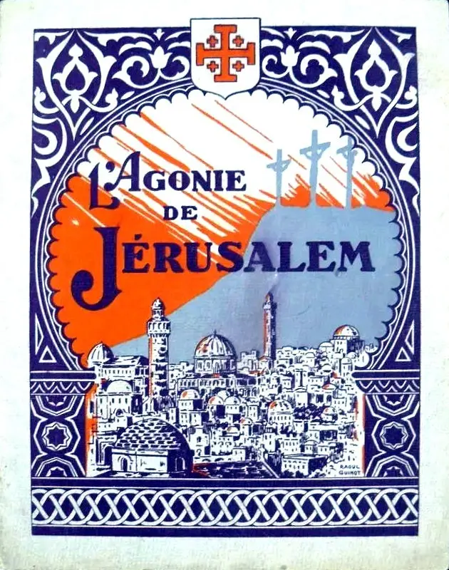 L'agonie de Jérusalem scene