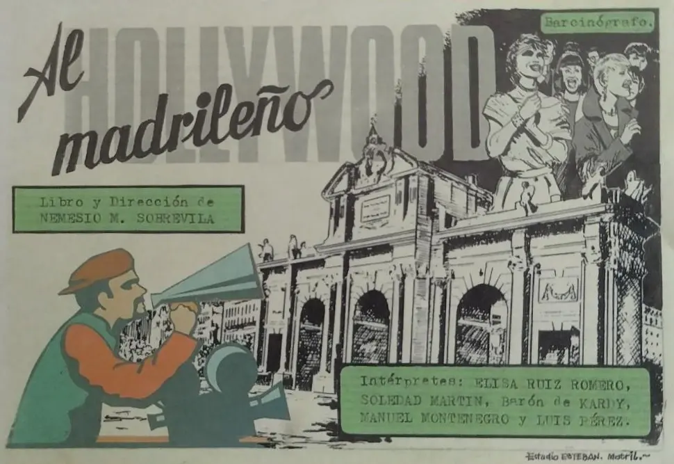 Al Hollywood madrileño scene