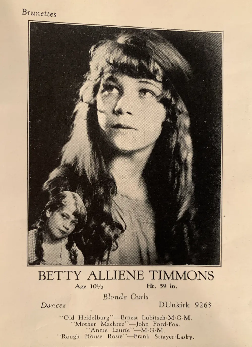 Annie Laurie scene