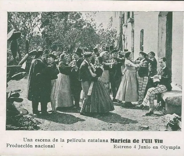 Baixant de la Font del Gat scene