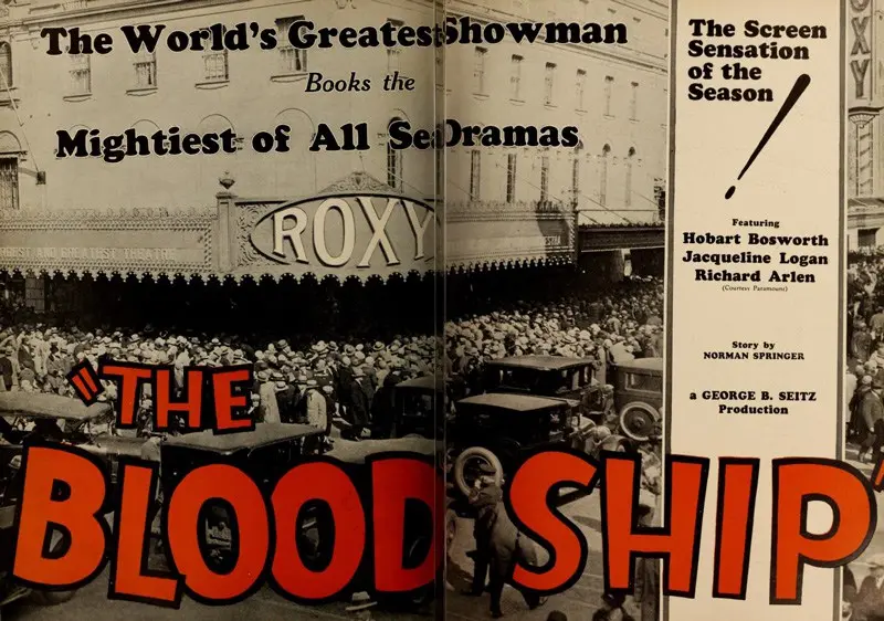 The Blood Ship scene