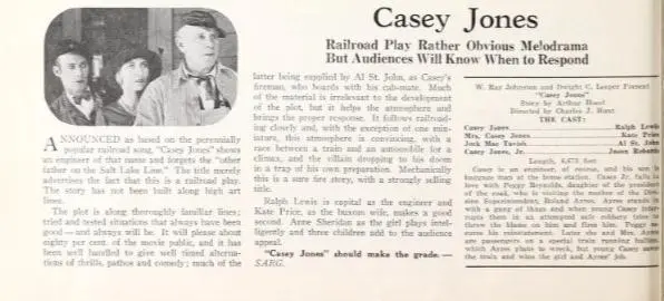 Casey Jones scene