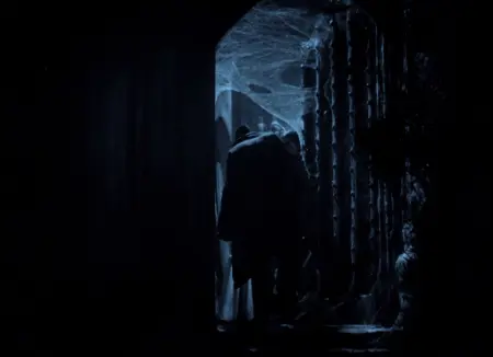 The Cat and the Canary scene