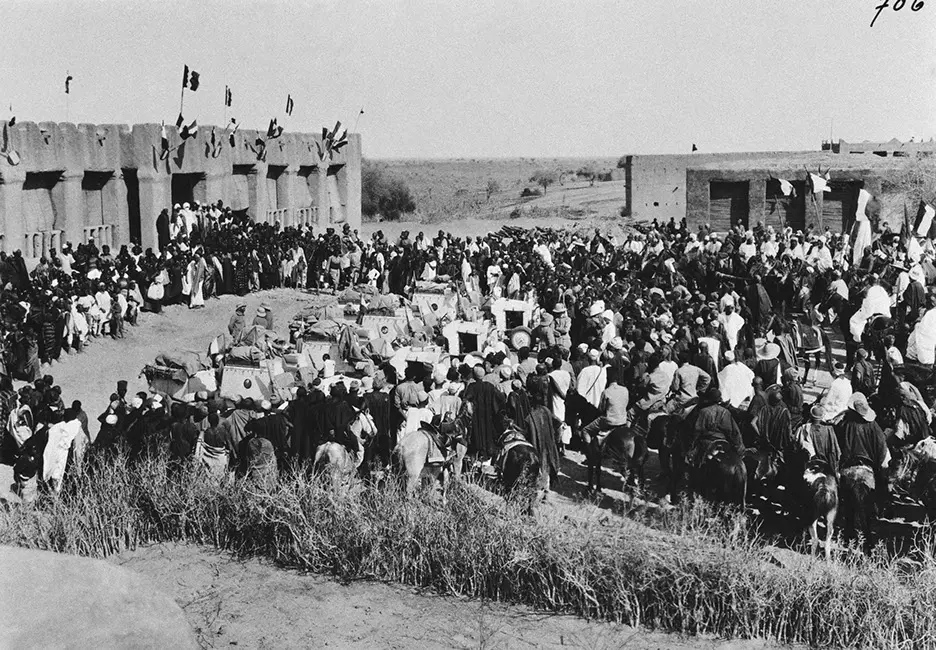 La croisière noire scene