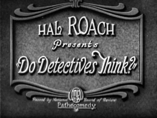 Do Detectives Think? photo