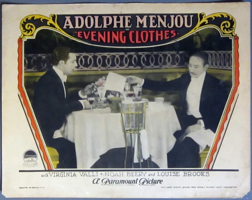 Evening Clothes scene