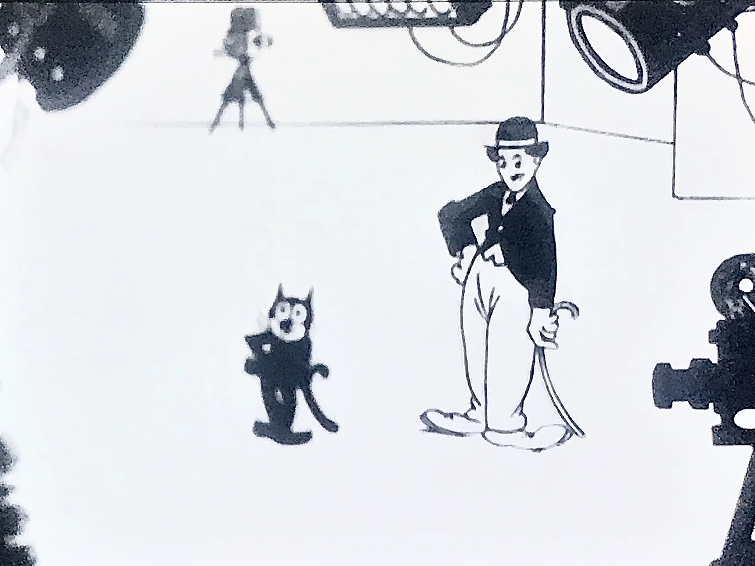 Felix in Hollywood scene
