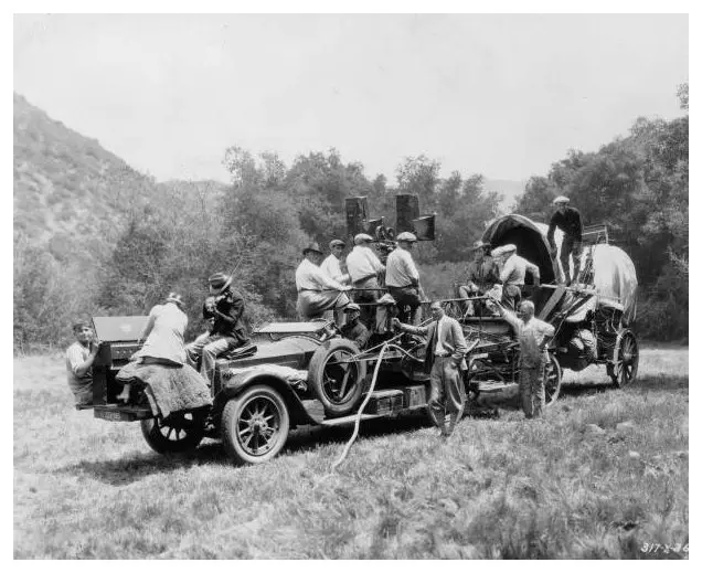 The Frontiersman scene