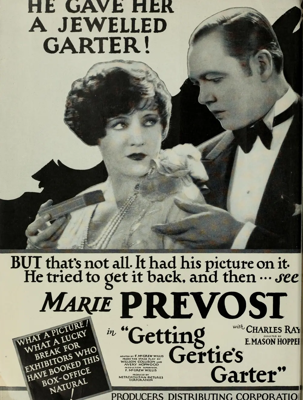 Getting Gertie's Garter scene
