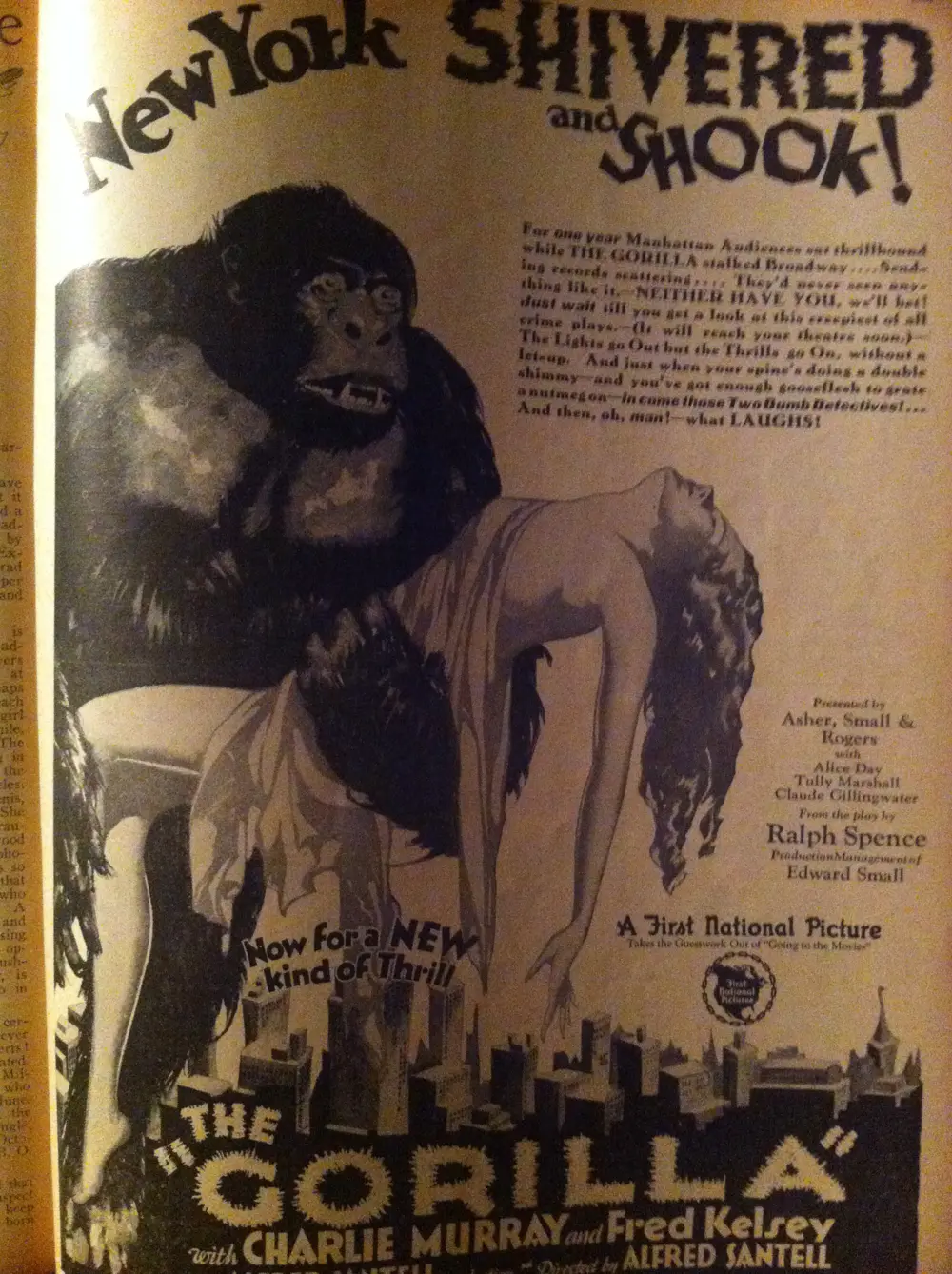 The Gorilla scene
