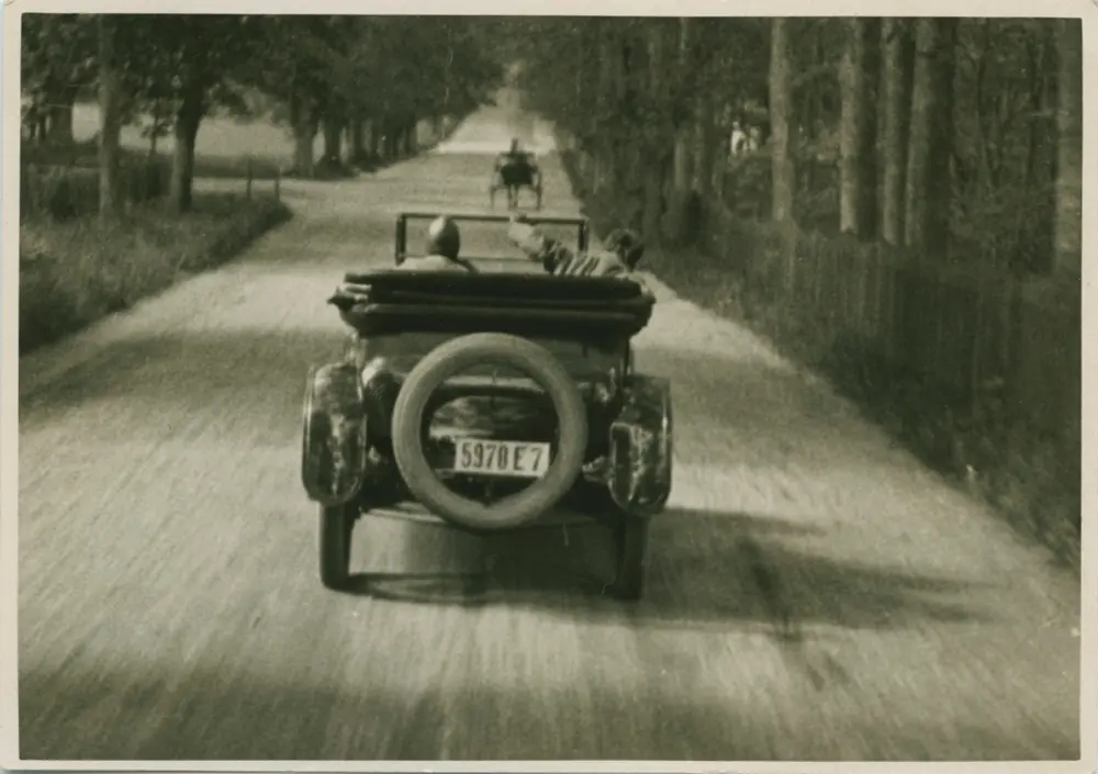 Hans engelska fru scene