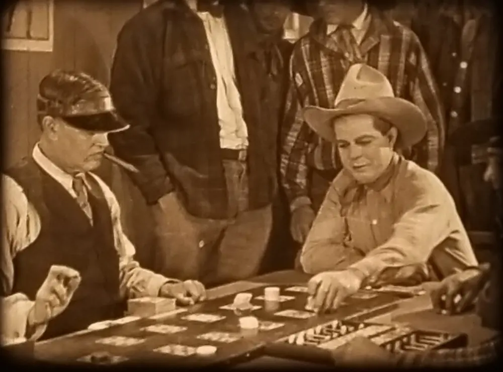 A Hero on Horseback scene
