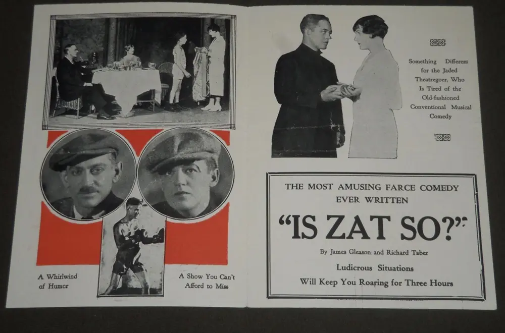 Is Zat So? scene