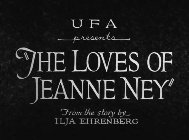 The Love of Jeanne Ney photo