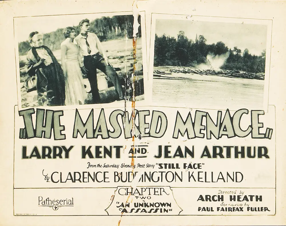 The Masked Menace scene