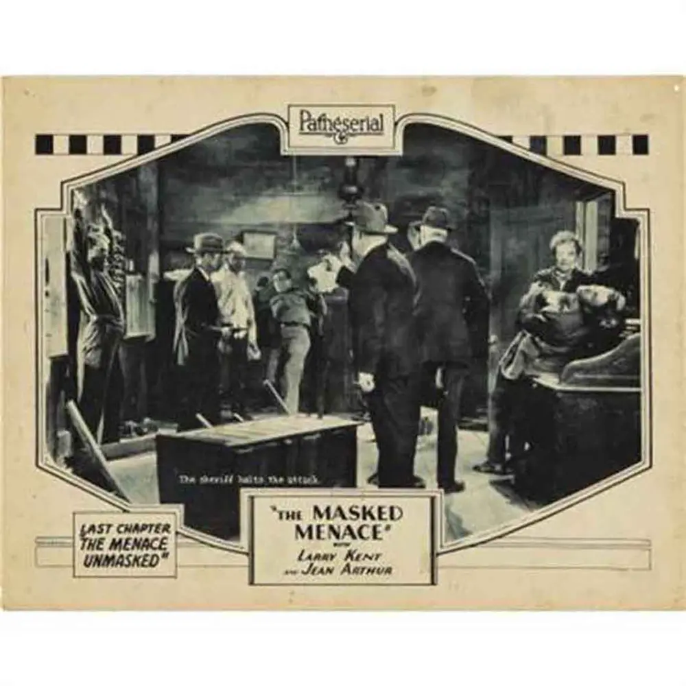The Masked Menace scene