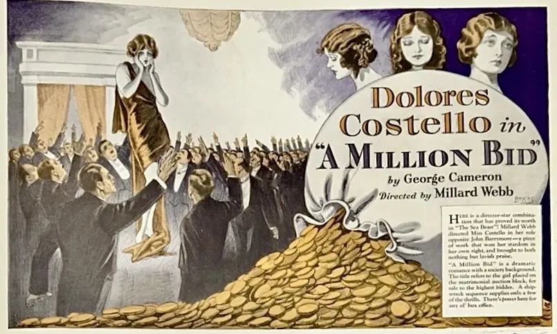 A Million Bid scene