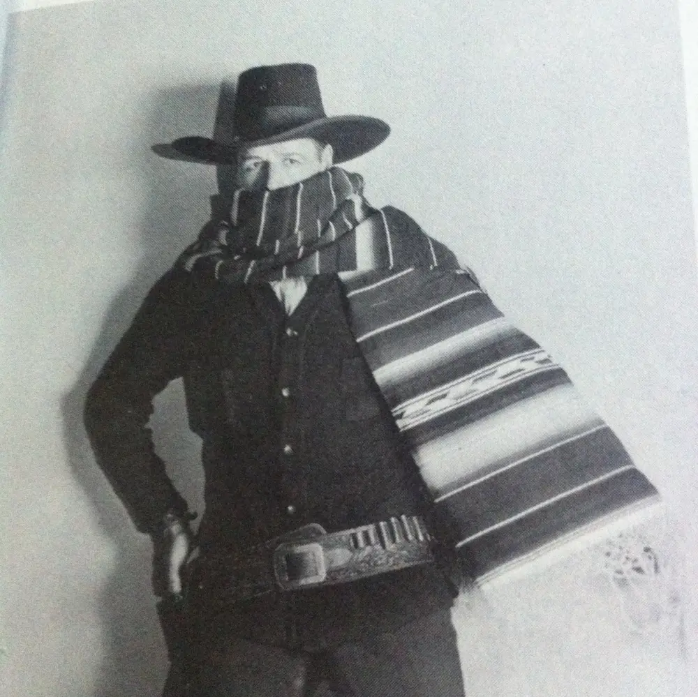 The Mysterious Rider scene
