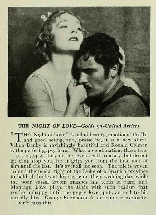 The Night of Love photo