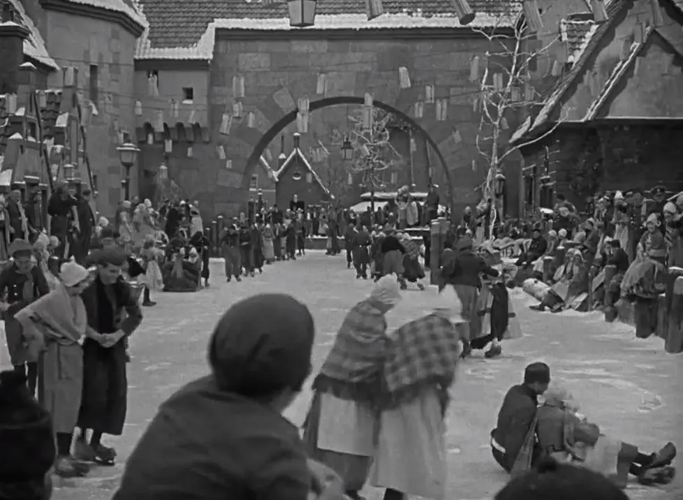 The Red Mill scene
