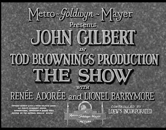 The Show scene