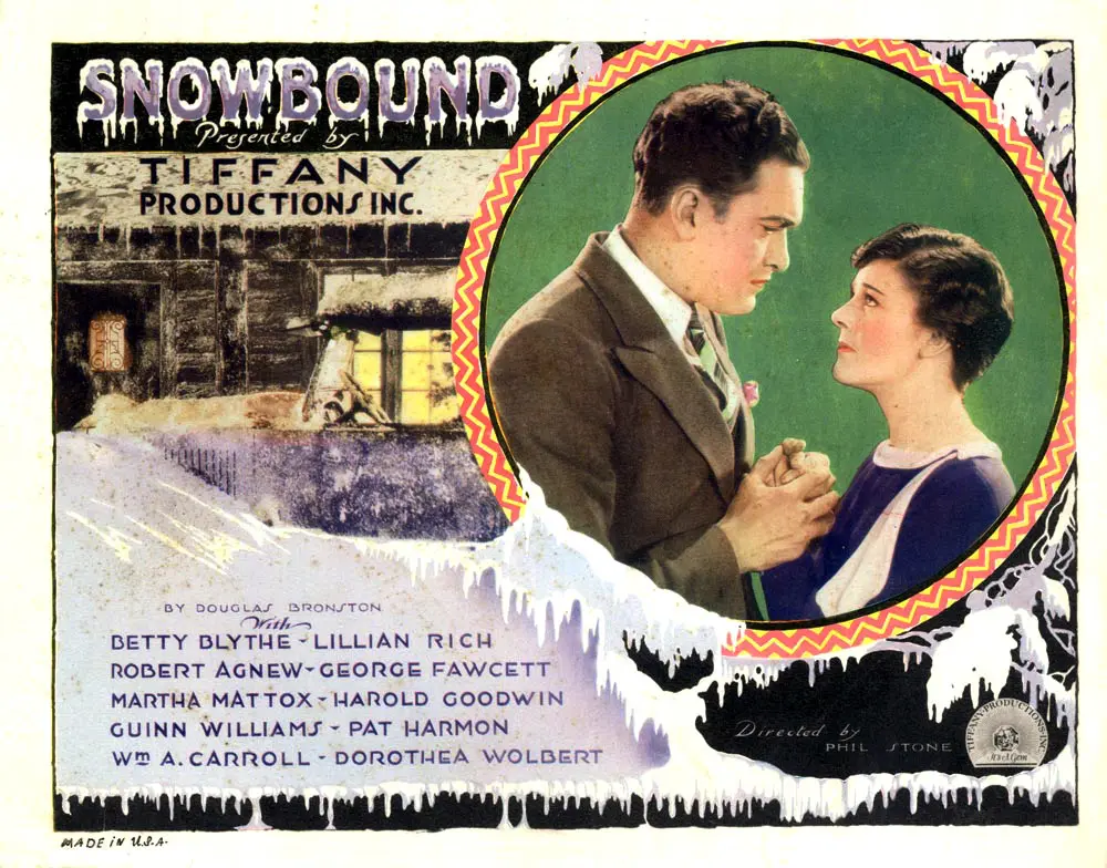 Snowbound scene