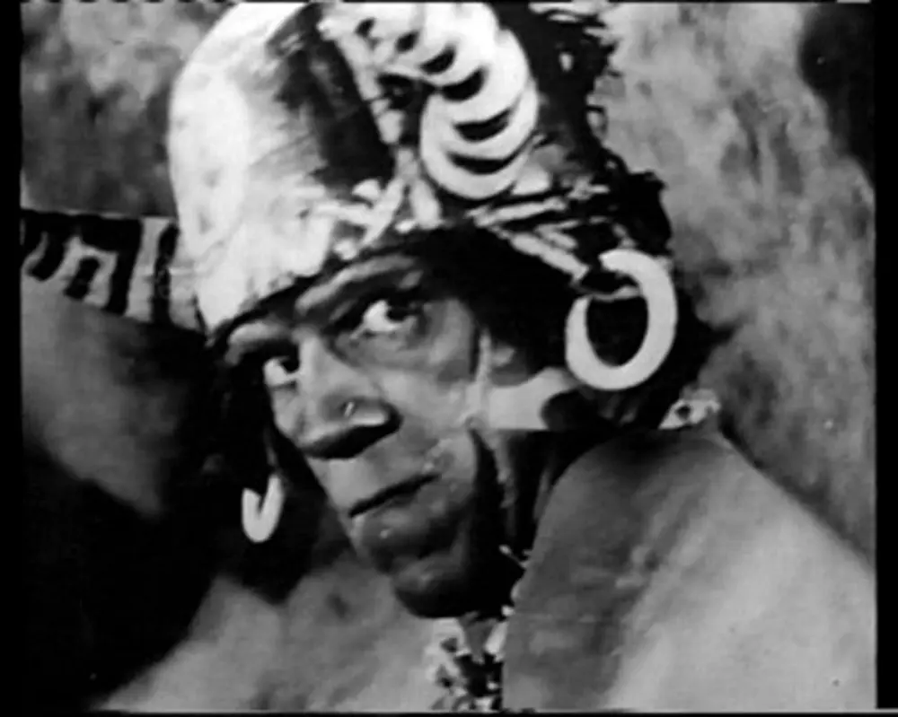 Tarzan and the Golden Lion scene