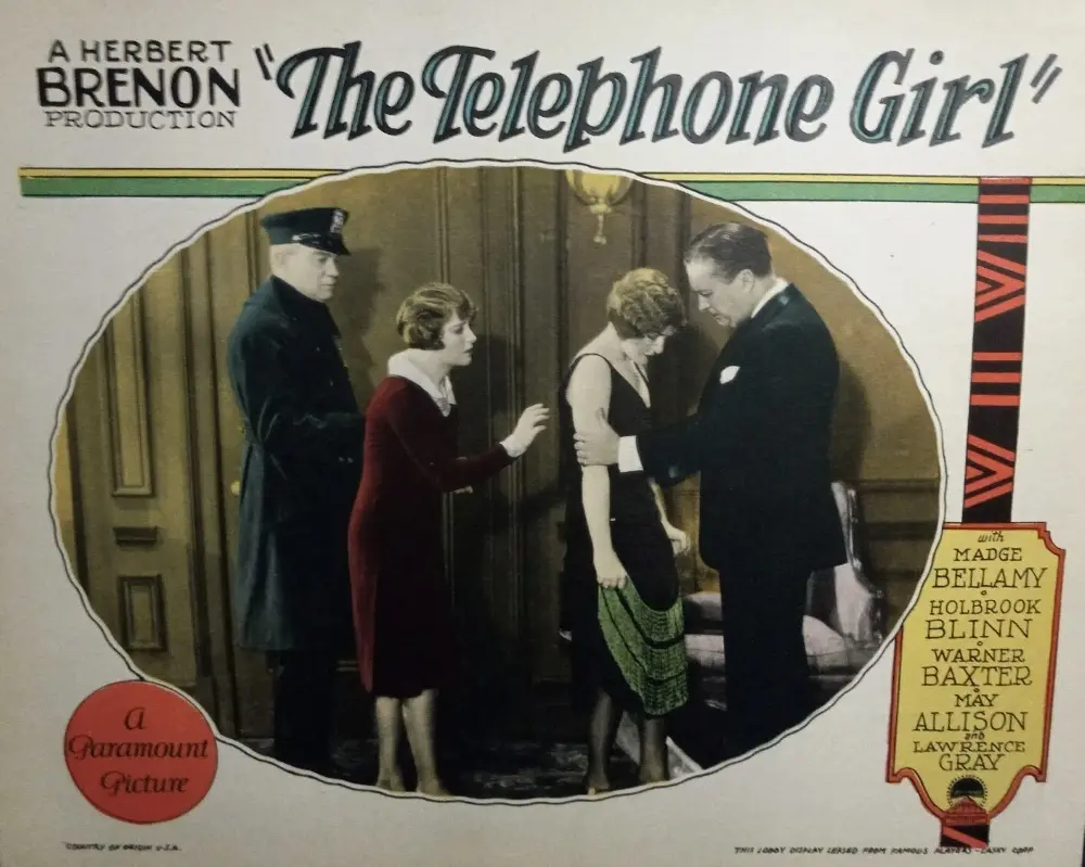 The Telephone Girl scene