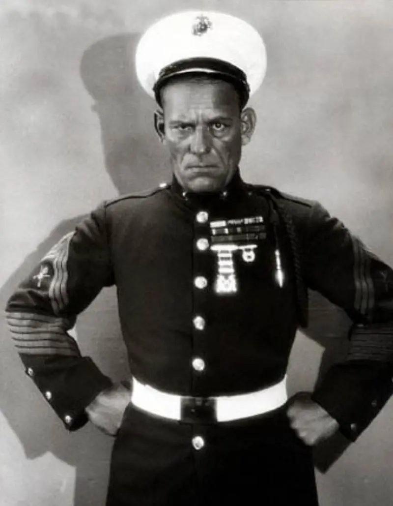 Tell It to the Marines scene
