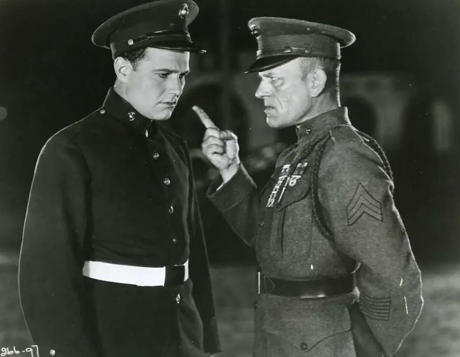 Tell It to the Marines scene