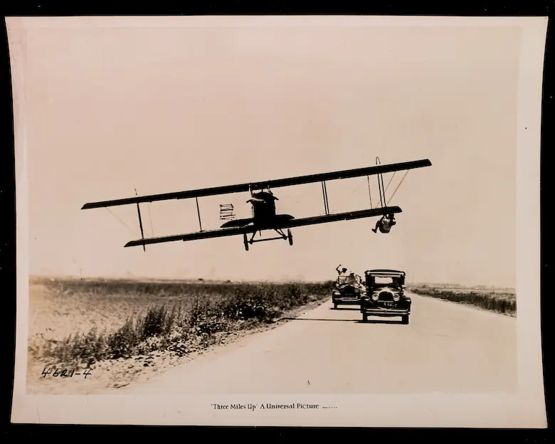 Three Miles Up scene
