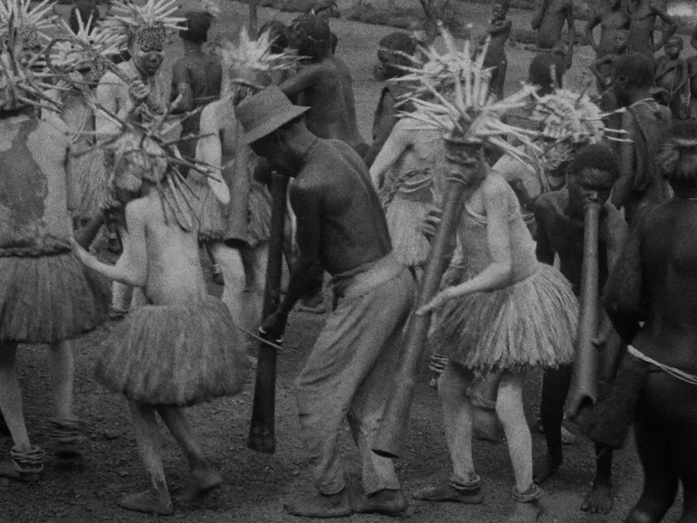 Voyage au Congo scene
