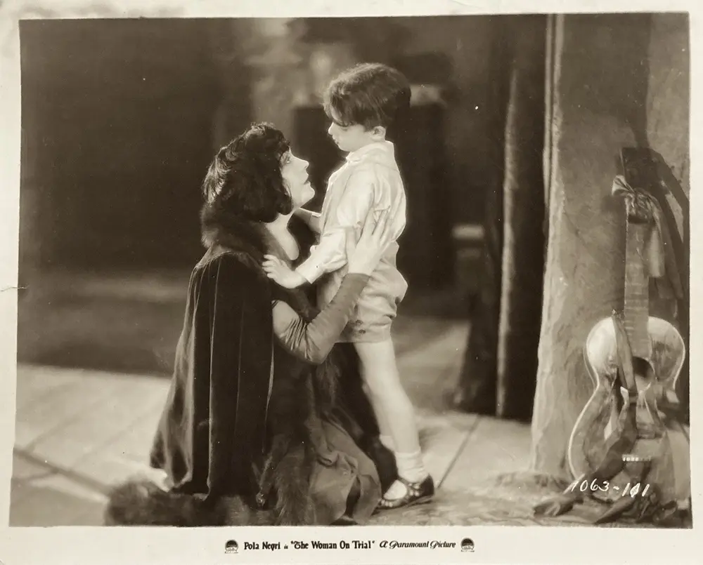 The Woman on Trial scene
