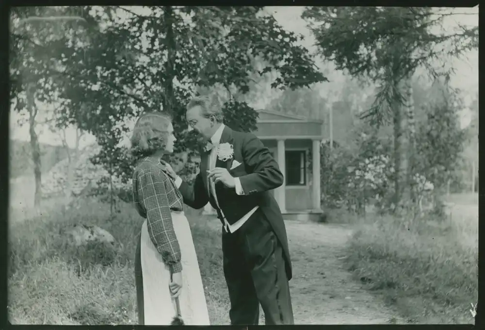 A.-B. gifta bort baron Olson photo