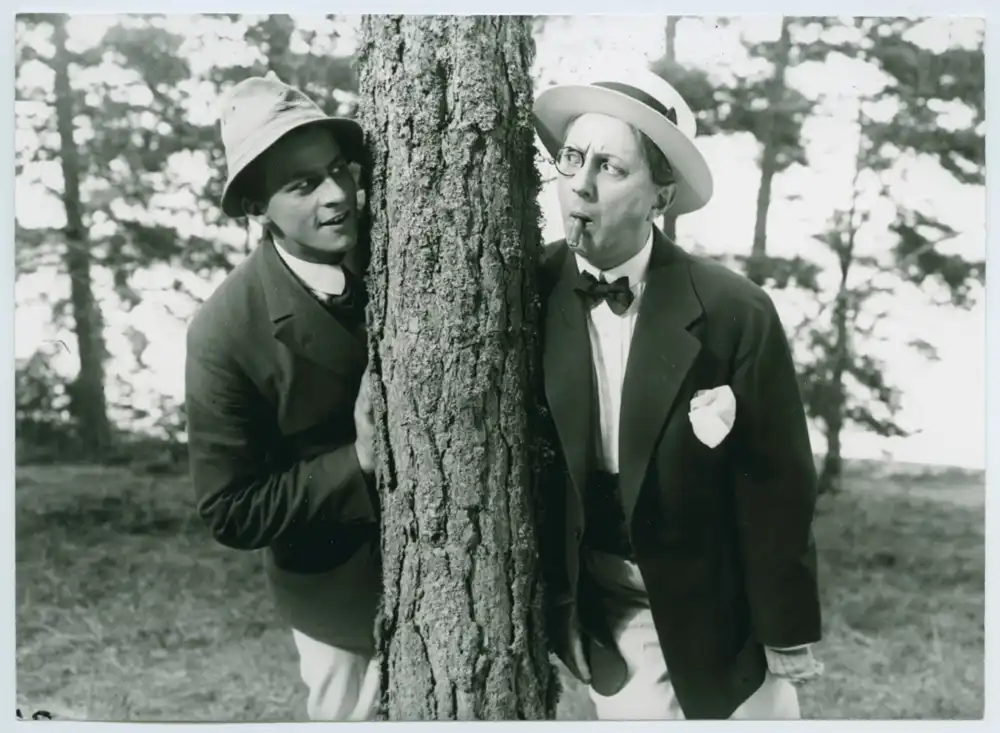 A.-B. gifta bort baron Olson photo