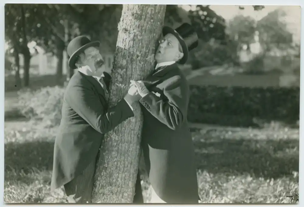 A.-B. gifta bort baron Olson photo