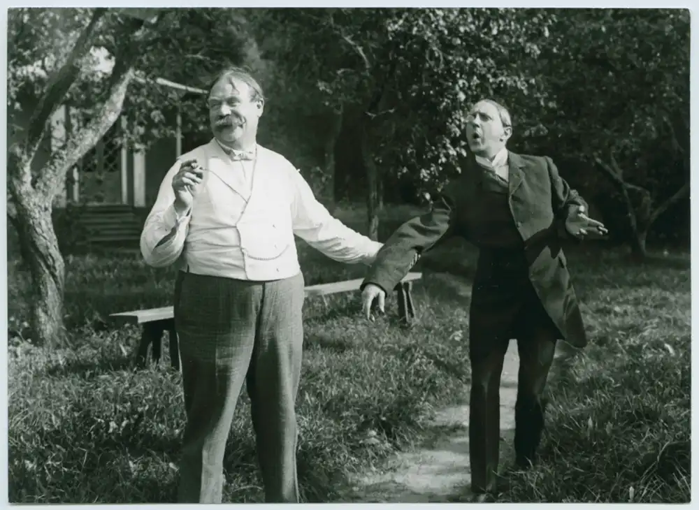 A.-B. gifta bort baron Olson photo